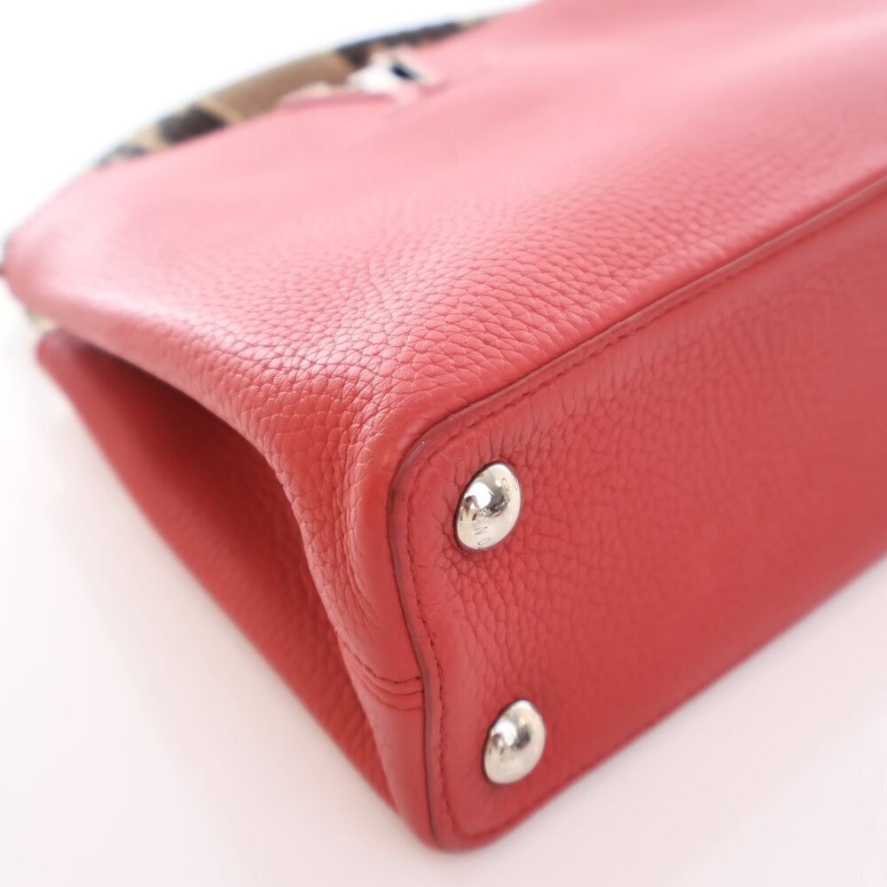 Louis Vuitton Python-Trimmed Taurillon Capucines … - image 6